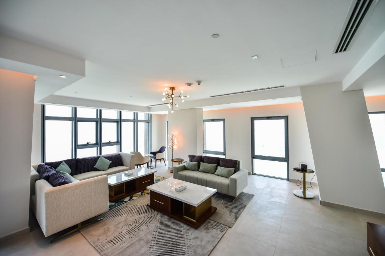 Waterfront Hotel Apartment Lusail Exterior photo The Sky Lounge