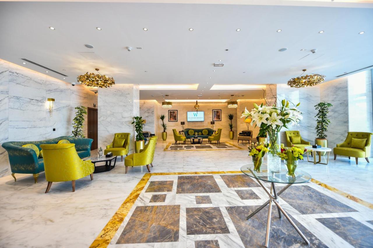 Waterfront Hotel Apartment Lusail Exterior photo Lobby