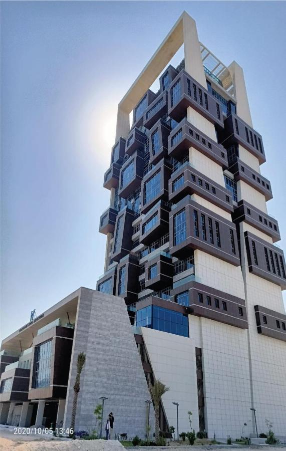 Waterfront Hotel Apartment Lusail Exterior photo The building in 2018