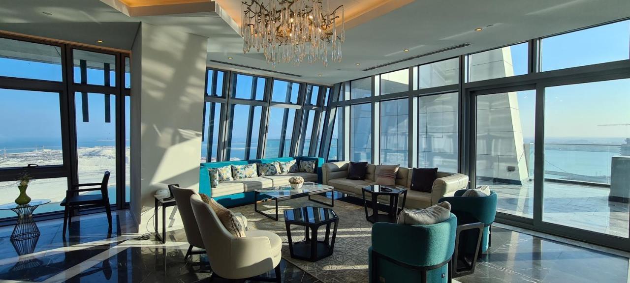 Waterfront Hotel Apartment Lusail Exterior photo The Sky Lounge