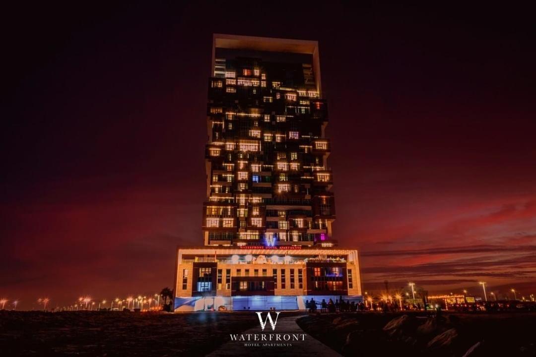 Waterfront Hotel Apartment Lusail Exterior photo Waterfront Marina