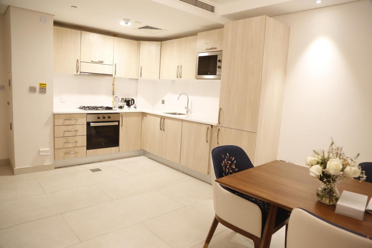 Waterfront Hotel Apartment Lusail Exterior photo A kitchen in a serviced apartment in London